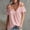 8# Pink, variant on Off The Shoulder Tops for Women Ruffle Trim Blouse For Women Boho Flowy Peasant Top With Elastic Neckline Army Green L