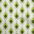 thumbnail image 1 of oneOone Cotton Silk Light Green Fabric Ikat Sewing Material Print Fabric By The Yard 42 Inch Wide, 1 of 6