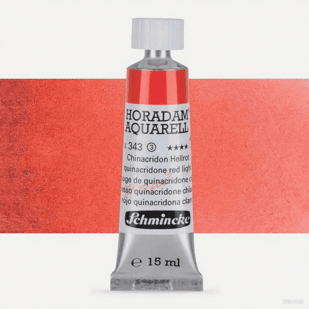 Schmincke - Set de Acuarelas HORADAM AQUARELL | Tubos de 15 ml, Pinturas para Artistas, Aficionados y Estudiantes, Materiales de Arte, Serie 343