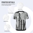 thumbnail image 3 of KLL Submarine Vintage Flag for Men's Baseball Shirts,Short Sleeve Casual Shirts Button Down Shirt for Men Beach Summer Wedding Shirt-X-Large, 3 of 7