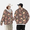 thumbnail image 4 of Fotbe Cut Pug Chaqueta con Protección Solar UPF 50+ para Hombre y Mujer, Camisa con Capucha y Bolsillos-X-Large, 4 of 7