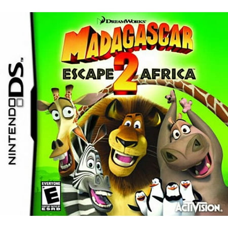 Madagascar 2: Escape 2 Africa NDS (Best Nds Fighting Games)