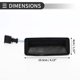 thumbnail image 5 of Interruptor de liberación del portón trasero Interruptor de tapa del maletero para Skoda Fabia 1999-2006 No.6Y0827574K Negro, 5 of 7