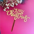 thumbnail image 1 of Christmas Acrylic Cake Insert  Elk  Party Cake Decoration Cake Decorations for Merry Christmas  Winter  New Year Themed, 1 of 4