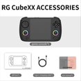 thumbnail image 3 of RG CubeXX Retro Handheld Games Console 32G+256G RGB Joystick Black, 3 of 5