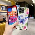 thumbnail image 6 of Cute Kawaii Colorful Butterfly Shell Texture Phonea Case Compatible with iPhone Case (Purple,iPhone 15 Pro Max), 6 of 7