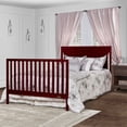 thumbnail image 3 of Dream On Me Cape Cod 5 in 1 Convertible Crib, Cherry, 3 of 13