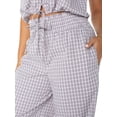 thumbnail image 4 of Celebrity Pink Women's and Women's Plus High Rise Pull On Wide Leg Pants, Sizes XS-XXXL, 4 of 5