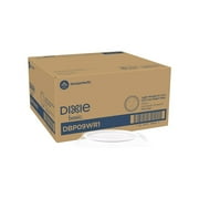 Dixie Basic Individually Wrapped Paper Plates 8.5" White 500 Plates/Case (DBP09WR1)