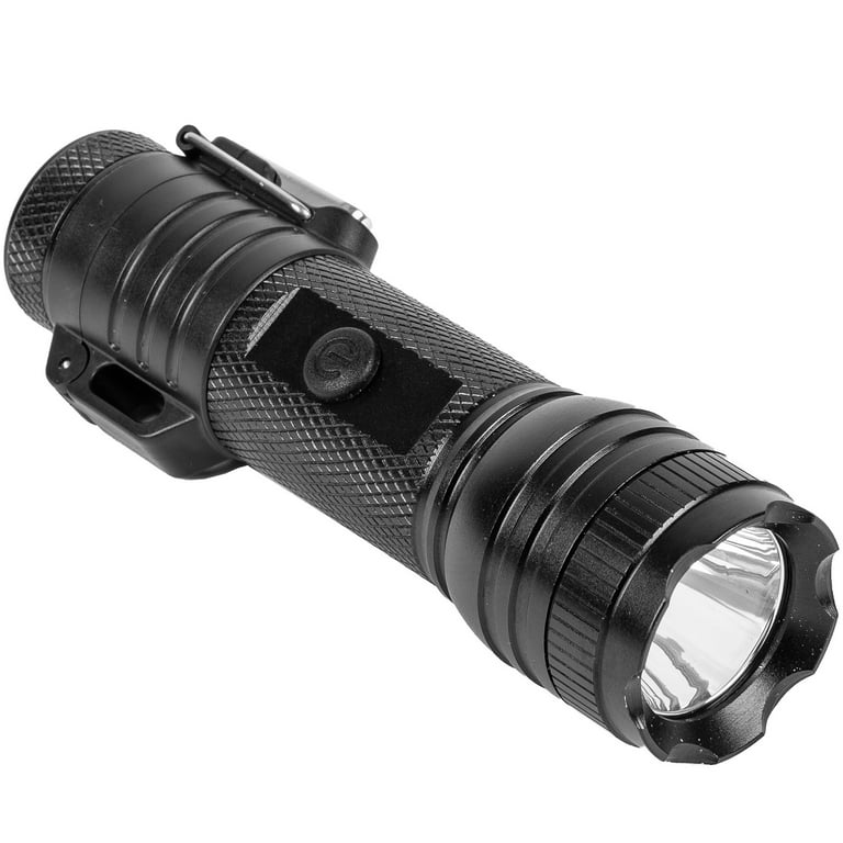 Outdoor Survival LED Flashlight with Electronic Arc Lighter – Daily Preppers