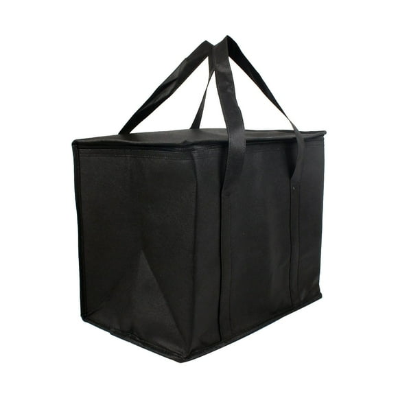 Deals Thermally Insulated Shopping Bags Insulated Food Bags Black Cool Bags Keep Food Warm Or Cool Insulated Reusable Shopping Bag Grocery Shopping Bag And Foldable Storage Bag
