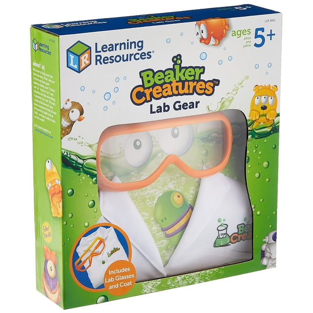 Lab Gear Learning Resources Beaker Creatures, 2 piezas, más de 5 años