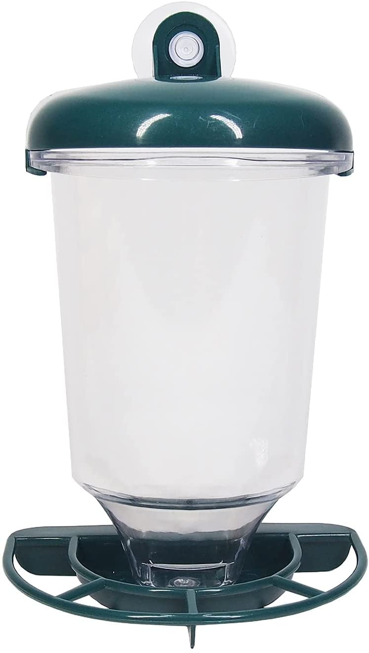 Sepeda Plastic Wild Bird Feeder Bird Food Container Bird Feeding Tool