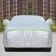 thumbnail image 3 of Funda para coche, funda completa para sedán, con tira reflectante, protección solar, a prueba de polvo, impermeable, resistente a los rayos UV, resistente a los arañazos, modelo universal más grueso, 3 of 9