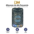 thumbnail image 3 of Bocina Bluetooth, Altavoz Portátil 10 Pulgadas, Mini Bocina de RGB, Sonido Estéreo TWS, Batería de 1800 mAh Larga Reproducción, 3 of 10