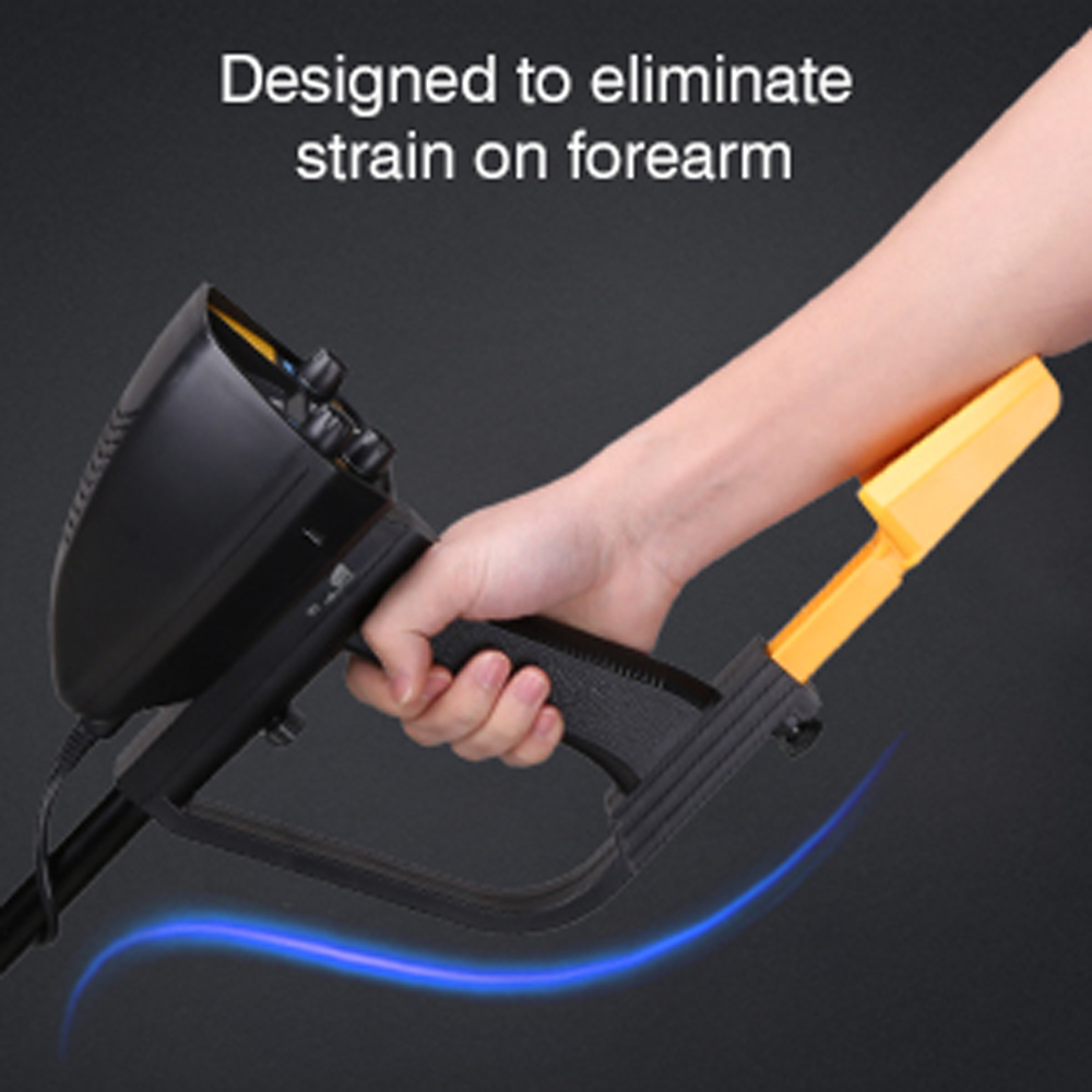 Floureon Metal Detector, High Accuracy Professional Handheld Detector with DISC, All-Metal & Pinpointer Modes, Folding Shovel, Gold Hunter Digger for Kids Adults Beginners