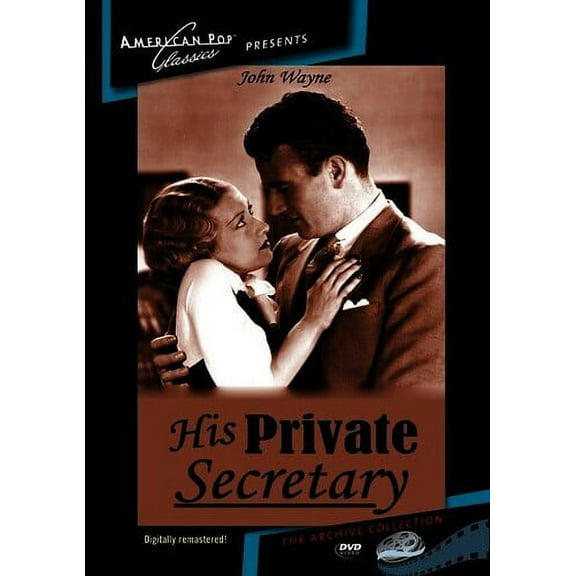 His Private Secretary (DVD), American Pop Classic, Comedy