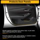thumbnail image 4 of Pegatina antichoque de cuero para Honda Accord 2023-2025, protector de rasguños para puertas, fibra de carbono negra, 1 juego, 4 of 7