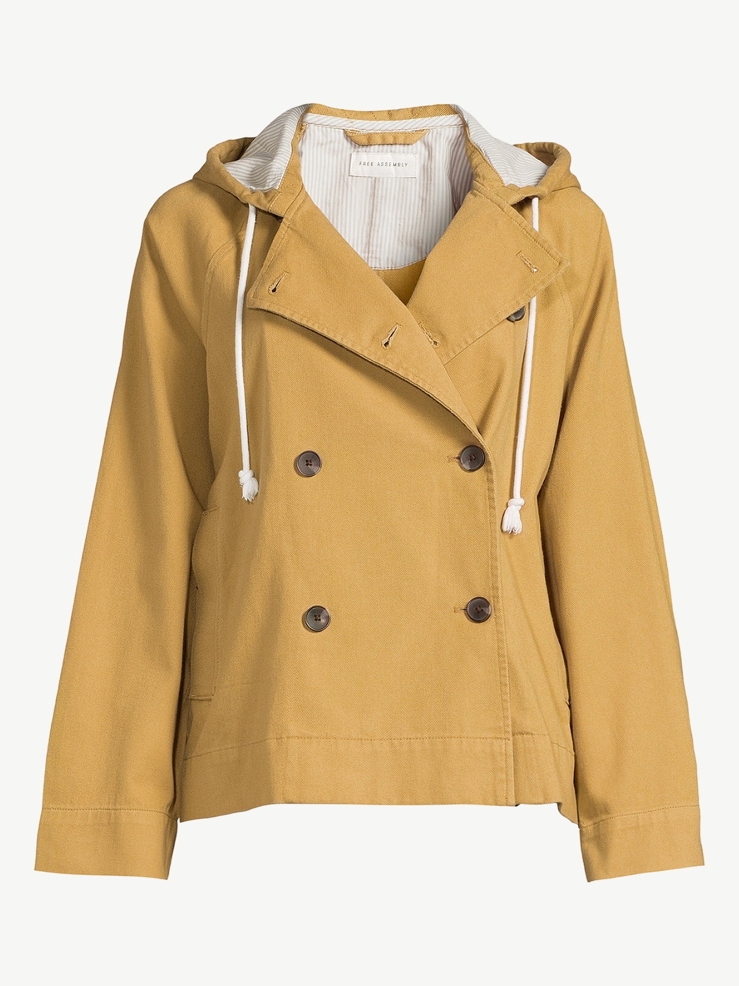 Free Assembly Women's Short Pea Coat 