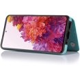 thumbnail image 6 of Phone Case for Samsung Galaxy S20 FE 5G/S20 Fan Edition with Tempered Glass Screen Protector Card Holder Wallet Cover Stand Flip Leather Cell Accessories Glaxay S20FE S 20FE FEcases 2020 Women Green, 6 of 13
