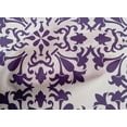 thumbnail image 5 of oneOone Cotton Poplin Violet Fabric Asian Mosaic Dress Material Fabric Print Fabric By The Yard 42 Inch Wide, 5 of 6