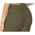 thumbnail image 4 of Hybrid & Co. Women's 17 inch Butt Lift Super Comfy Stretch Denim Capri Jeans, 4 of 6