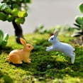thumbnail image 7 of SPRING PARK Rabbit DIY Mini Miniature Fairy Garden Ornament Decor Pot Craft Dollhouse Accessories, 7 of 7