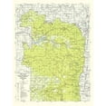 thumbnail image 3 of USDA 12x14 Black Modern Framed Museum Art Print Titled - Willamette National Forest Oregon - USDA 1964, 3 of 5