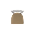thumbnail image 3 of 410 Jackie 30" Swivel Bar Stool with Anodized Nickel Finish and Canter Sand Seat, 3 of 4