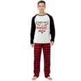 thumbnail image 4 of Ihaphap Couple Matching Christmas Pajama She's My Perfect Match Pajamas Set(L,Women), 4 of 6