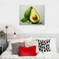 thumbnail image 5 of PIKWEEK Kitchen Wall Art Fruit Posters Prints Strawberry Pineapple Avocado Pictures Watercolor Canvas Wall decor Ready to Hang, 5 of 5