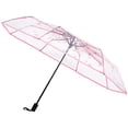 thumbnail image 4 of Masteelf Transparent Folding Umbrella Travel 88.00X88.00X58.00CM Pink, 4 of 8