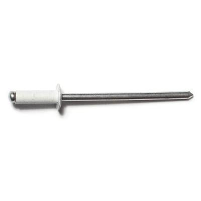 

1/8 x 1/4 White Aluminum Dome Head Rivets