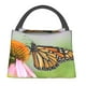 thumbnail image 1 of Fotbe A monarch butterfly Bolsa Térmica Portátil con Estampado, Bolsa de Entrega de Alimentos Aislada, Bolsa Reutilizable de Gran Capacidad para Comidas y Supermercado, 1 of 6