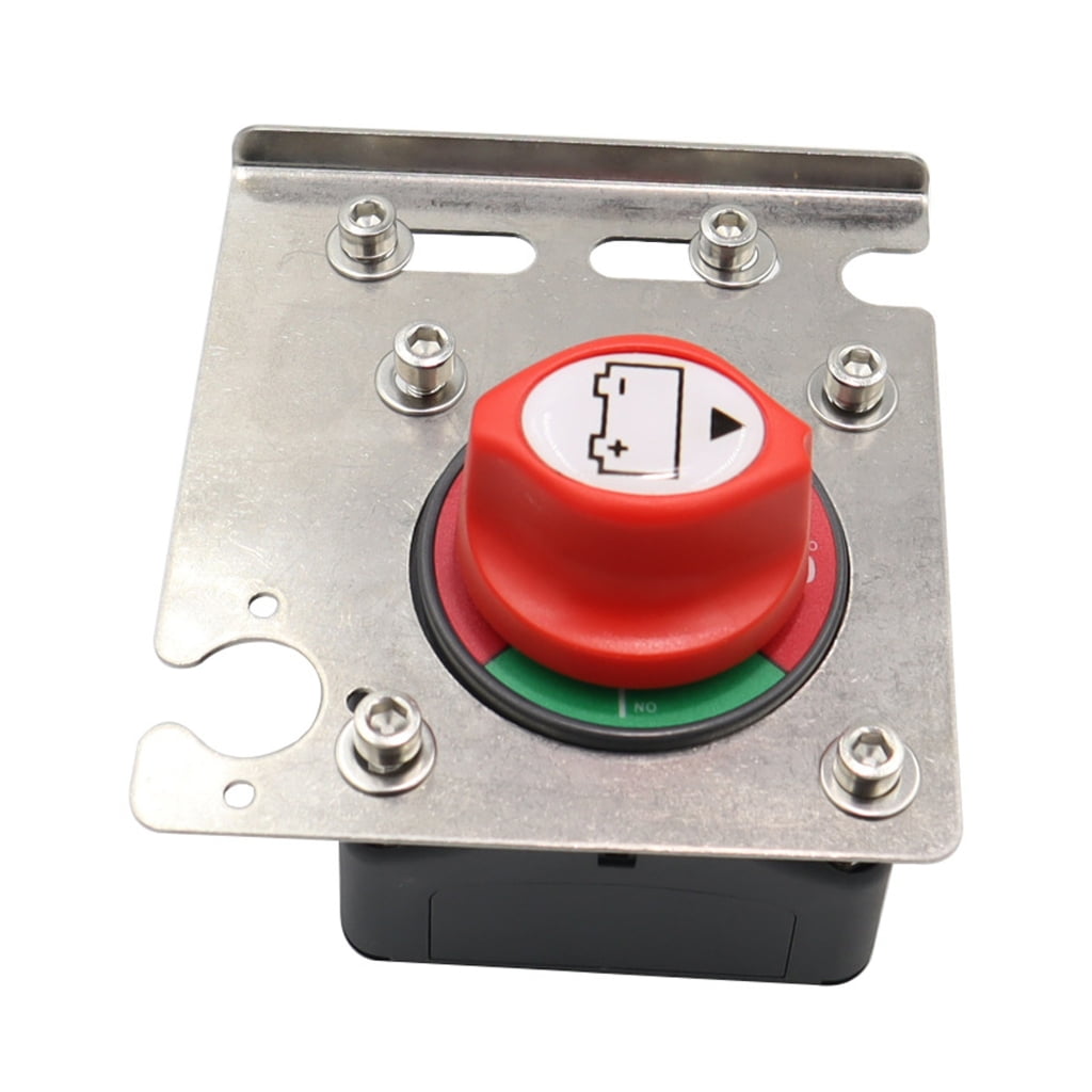 NEXAVKPR 12V-48V 275A Battery Isolators Selector Switches Waterproof Battery Disconnect Rotary Switches Circuit Cutter for Car Boats