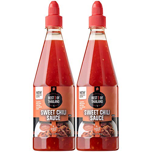 Best of Thailand Sweet Chili Sauce 2 Bottles of 23.65oz Real