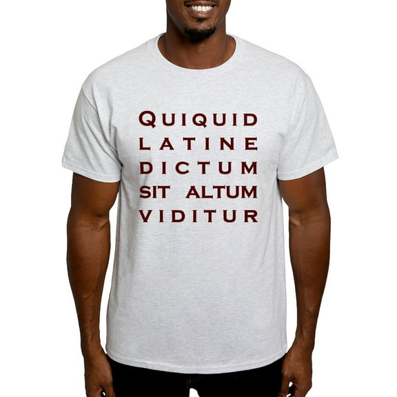 CafePress - Anything Sounds Profound In L Light T Shirt - Men's Classic Graphic T-Shirt
