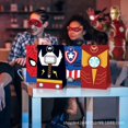 thumbnail image 2 of 12pcs Super Hero Birthday Party Gift Bags Goodie Bags, Boy Party Supplies for Theme Party Decoration Supplies, 2 of 4