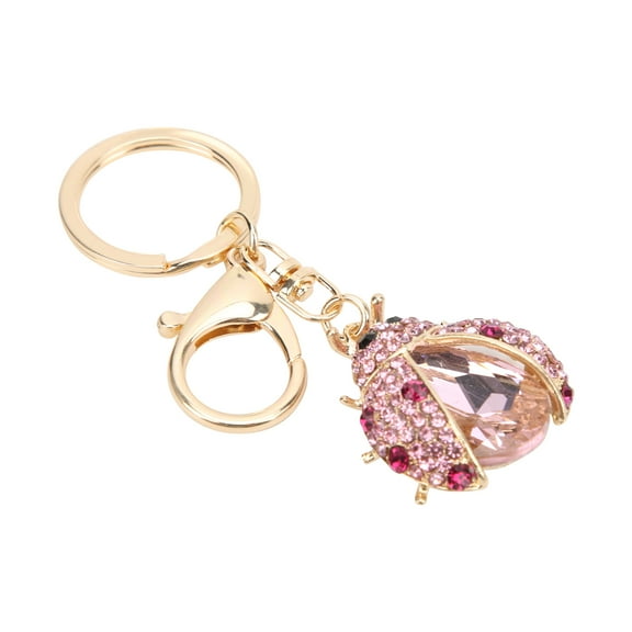 Ladybug Car Key Chains Cute Purse Charm Backpack Accessories Animal Keychains for Women