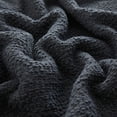 thumbnail image 3 of Mainstays Reversible Cozy Boucle Chenille Plush Throw, Greystone 50" x 70", 3 of 7