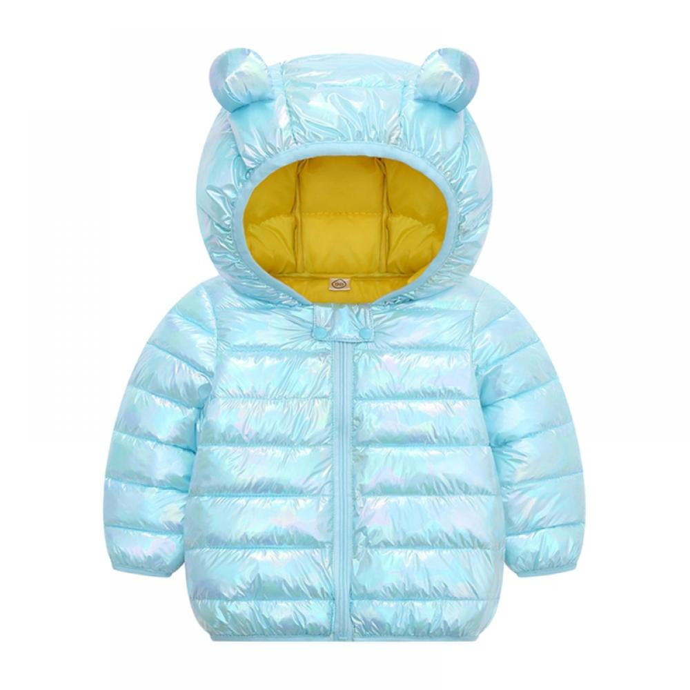 OVERMAL_Baby Coats Winter 2019 New Toddler Baby Girl Boy Butterfly Print Winter Warm Jacket Hooded Windproof Coat 