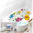 thumbnail image 5 of Alfombrilla de baño Inserto para bañera Alfombrilla de baño para bebé Suckers oceánicos Alfombrilla antideslizante de plástico Aspecto agradable Alfombrilla de baño antideslizante Diseño de, 5 of 5