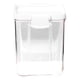 thumbnail image 1 of Tarro de almacenaje - Recipiente hermético PET, transparente/apilable, para harina/cereales/bocadillos, organización de cocina/despensa, 1 of 6