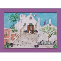 Betsy Drake Church Place Mat Set of 4