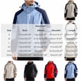 thumbnail image 3 of Rain Jacket for Men Waterproof Lightweight Rain Jackets Packable Raincoat Windbreaker Coat with Hood, 3 of 9