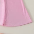 thumbnail image 5 of TOWED22 Toddler Baby Girl Fall Winter Clothes Embroidered Cute Graphic Crewneck Sweatshirt + Joggers Pants Outfits Set,Pink,6-7 Y, 5 of 7