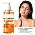 thumbnail image 5 of Persimmon Body Wash for Old People Smell - Shower Gel for Men and Women Gentle Daily Cleansing Body Care Odor Control Pump Bottle Large Capacity for All Skin Types Travel Home Use Makeup Organizers, 5 of 8