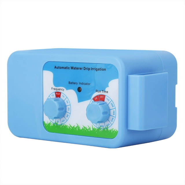 Temporizador de agua, controlador de riego para jardín doméstico, riego por goteo, controlador de riego, rendimiento sólido