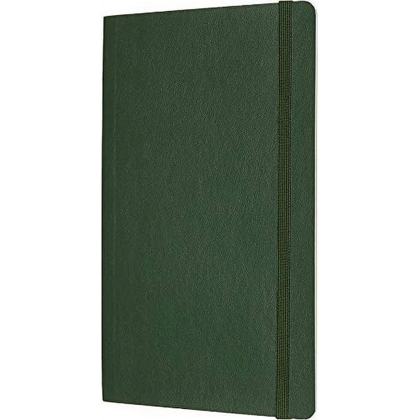 Cuaderno clásico Moleskine tapa blanda grande 5 x 8.25 punteado verde mirto 192 pgs