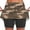 Coffee, variant on Women's Summer Camouflage Print Skort Shorts High Waisted Tennis Skirts with Shorts Casual Stretchy Yoga Skort